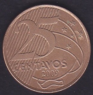 Brezilya 25 Centavos 2009