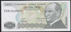 7.EMİSYON 1.TERTİP 10 LİRA C59 010607 ÇİL