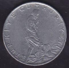1967 Yılı 2.5 Lira Ters