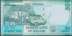 Malawi 50 Kwacha 2020 Çil Pick 64e