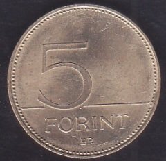 MACARİSTAN 5 FORİNT 2015