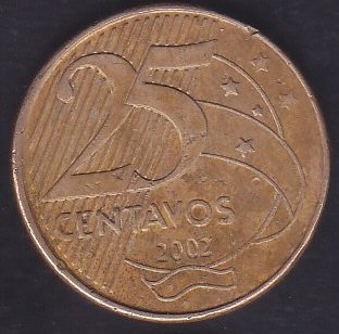 Brezilya 25 Centavos 2002