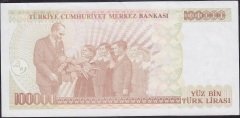 7.Emisyon 3.Tertip 100000 Lira I16 825023 Ççt Çilaltı