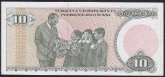 7.EMİSYON 1.TERTİP 10 LİRA C56 338711 ÇİL