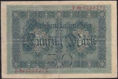Almanya 50 Mark 1914 Çok Temiz