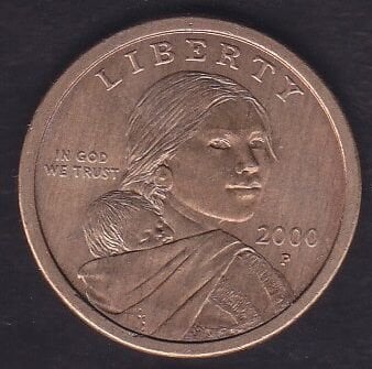 Amerika 1 Dolar 2000 P