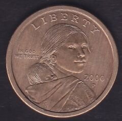 Amerika 1 Dolar 2000 P