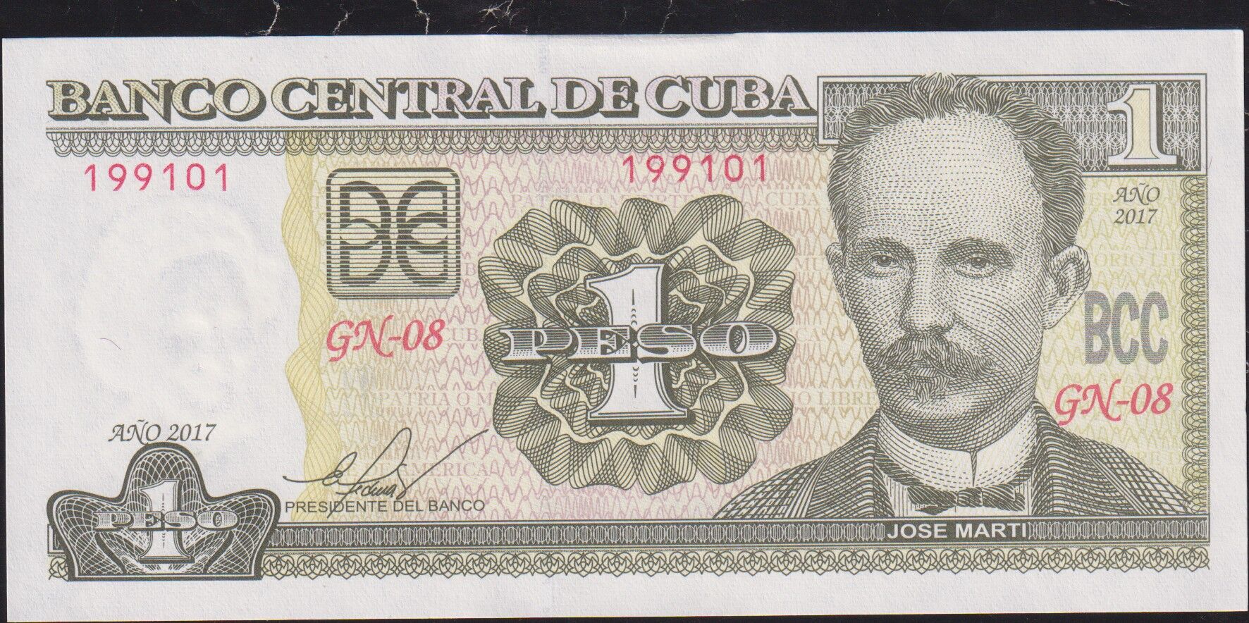 Küba 1 Peso 2017 Çil Pick 128h