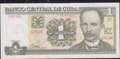 Küba 1 Peso 2017 Çil Pick 128h