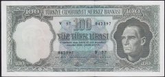 5.EMİSYON 5.TERTİP 100 LİRA V57 042397 ÇÇT (DÜZLENMİŞ)