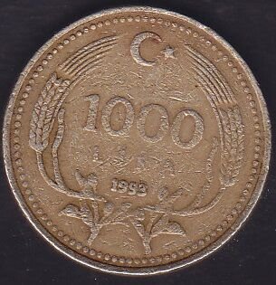 1993 Yılı 1000 Lira