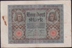 Almanya 100 Mark 1920 Çok Temiz