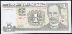 Küba 1 Peso 2016 Çil Pick 128g 854458 Blok Radar