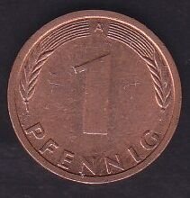 Almanya 1 Pfennig 1993 A