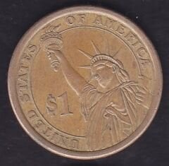 Amerika 1 Dolar 2011 D ABD Başkanı - Rutherford B. Hayes (1877-1881) Hatıra Para