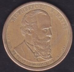 Amerika 1 Dolar 2011 D ABD Başkanı - Rutherford B. Hayes (1877-1881) Hatıra Para