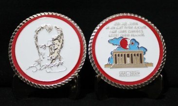 Anıtkabir Atatürk Madalya 43 mm Kapsülünde Çil