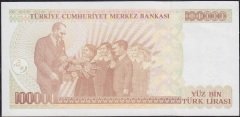 7.Emisyon 3.Tertip 100000 Lira I03 205550 Çilaltı