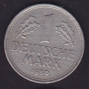 Almanya 1 Mark 1950 J