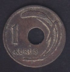 1949 Yılı 1 Kuruş Temiz