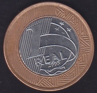Brezilya 1 Real 2008