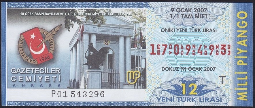 2007 9 OCAK TAM BİLET