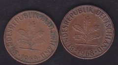 ALMANYA 1 FENİK 1960 VE 1968