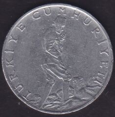 1971 Yılı 2.5 Lira Ters