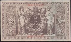 Almanya 1000 Mark 1910 Çok Temiz+
