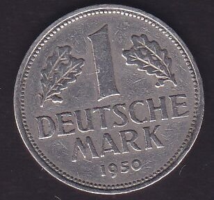 Almanya 1 Mark 1950 F