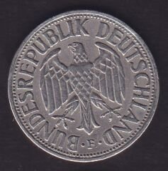 Almanya 1 Mark 1950 F