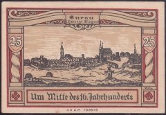 ALMANYA 25 PFENNİNG NOTGELD 1920 ÇİLALTI ÇİL