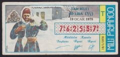 1978 19 OCAK TAM BİLET