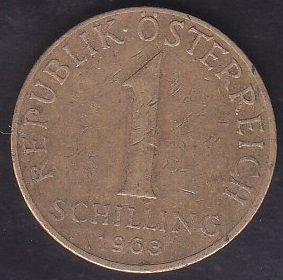 AVUSTURYA 1 ŞİLİN 1963