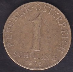 AVUSTURYA 1 ŞİLİN 1963