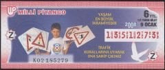 2008 9 Ocak Yarım Bilet - Z Serisi