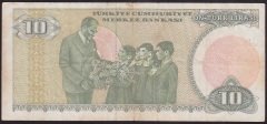 7.EMİSYON 1.TERTİP 10 LİRA C35 456600 ÇOK TEMİZ