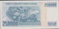 7.Emisyon 3.Tertip 250000 Lira I85 282700 Çil