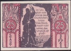 ALMANYA 25 PFENNİNG NOTGELD 1921 ÇİL