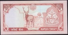 Nepal 20 Rupi 2002 Çilaltı Pick 47b