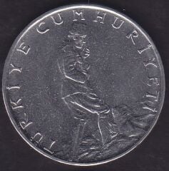 1972 Yılı 2.5 Lira Ters