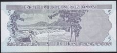 6.Emisyon 2.Tertip 5 Lira Z93 426110 Çil