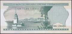 6.Emisyon 1.Tertip 10 Lira C26 374427 Çilaltı Çil
