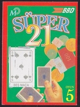 Süper 21 Kazıkazan Kartı Maça 5