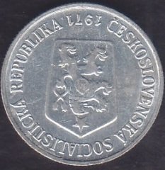 ÇEKOSLOVAKYA 10 HALERU 1971 eski para
