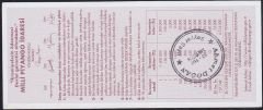 2009 19 Eylül Çeyrek Bilet - R Serisi