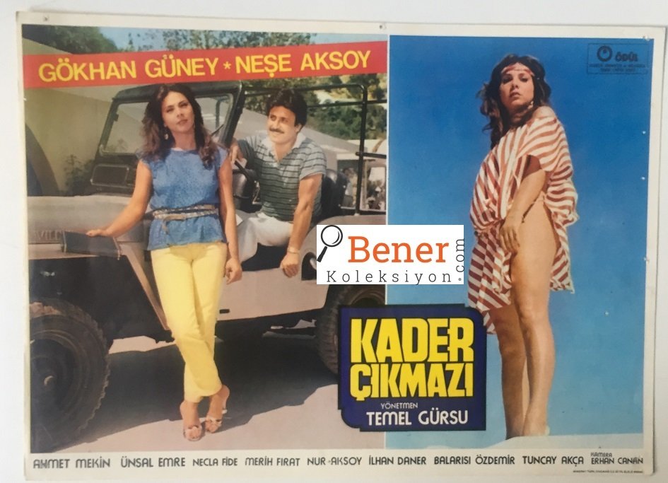 KADER ÇIKMAZI - GÖKHAN GÜNEY - NEŞE AKSOY - LOBİ KARTI - 2