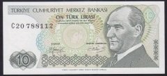 7.EMİSYON 1.TERTİP 10 LİRA C20 788112 ÇİLALTI ÇİL