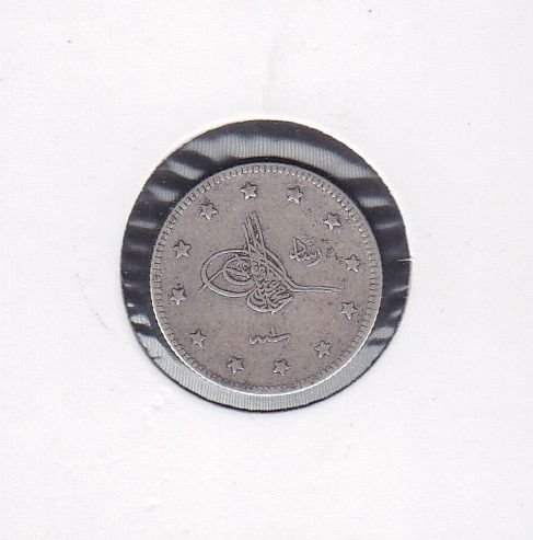 1327/1 Reşat 2 Kuruş Gümüş