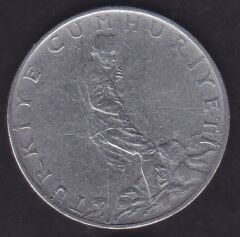 1973 Yılı 2.5 Lira Ters